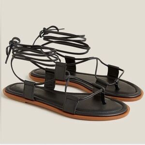 J.Crew Sorrento lace up gladiator sandals